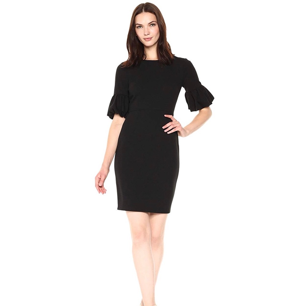 NWT Donna Morgan Bubble Sleeve Dress